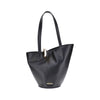 Jacquemus Black Calf Leather Bos Taurus Shoulder Bag
