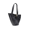 Jacquemus Black Calf Leather Bos Taurus Shoulder Bag