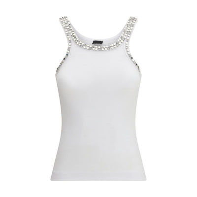 PINKO White Cotton Top