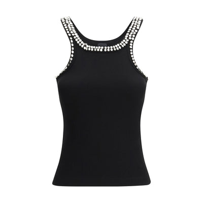 PINKO Black Cotton Top