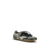 Miu Miu Gray Rubber Athletic Sneakers