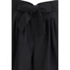 Valentino Black Wool Bermuda Shorts