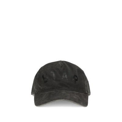 Golden Goose Gray Cotton Cap (Baseball Hat)