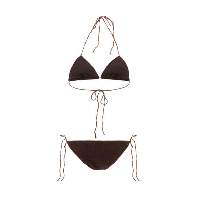 Oséree Brown Elastane Bikini