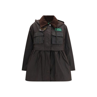 Barbour Brown Cotton Coat