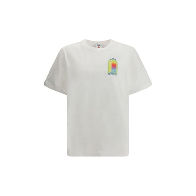 Casablanca White Cotton T-Shirt