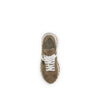 Brunello Cucinelli Beige Rubber Platform Sneakers
