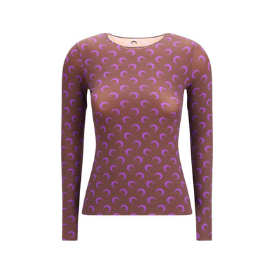 Marine Serre Multicolor Polyamide Top