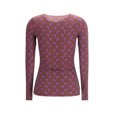 Marine Serre Multicolor Polyamide Top