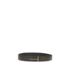 Tom Ford Brown Calf Leather Bos Taurus Regular Belt