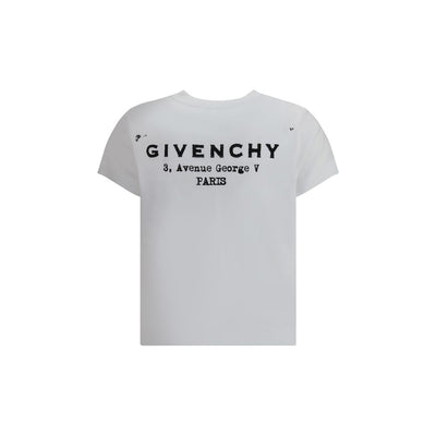 Givenchy White Cotton T-Shirt