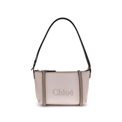 Chloé Cream Cotton Shoulder Bag