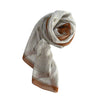 Borbonese Brown Silk Women Scarf