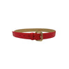 Borbonese Red Leather Women Belt
