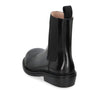 Bottega Veneta Black Calfskin Chelsea Boots