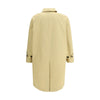 Burberry Beige Cotton Trench Coat