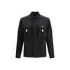 Prada Black Recycled Polyamide Jackets And Coat