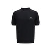Prada Black Fleece Wool T-Shirt
