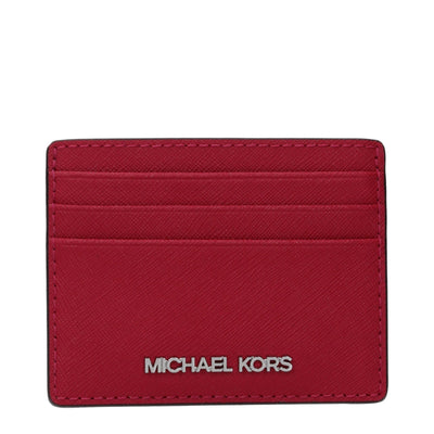 Michael Kors Red Leather Cardholder