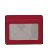 Michael Kors Red Leather Cardholder