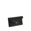 PINKO Black Calf Leather Bos Taurus Handbag