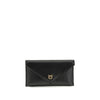 PINKO Black Calf Leather Bos Taurus Handbag