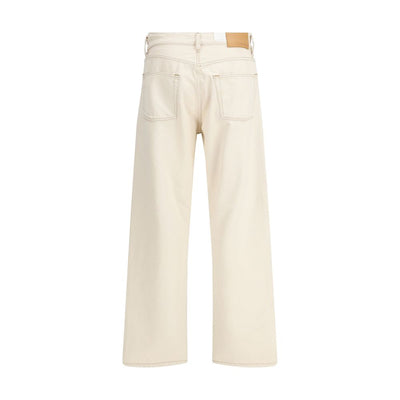 Sunflower Cream Cotton Relaxed Fit Jeans