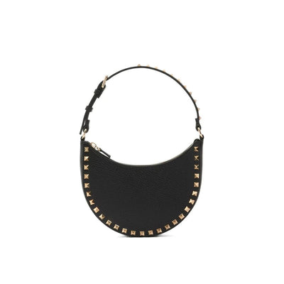 Valentino Garavani Black Calfskin Shoulder Bag