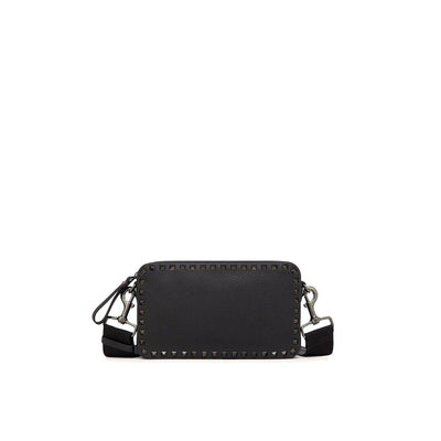 Valentino Garavani Black Calfskin Shoulder Bag