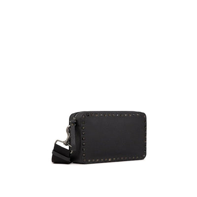 Valentino Garavani Black Calfskin Shoulder Bag