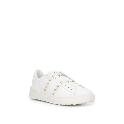 Valentino Garavani White Leather Sneakers