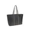 Valentino Garavani Black Calfskin Tote Bag