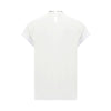Brunello Cucinelli White Elastane T-Shirt