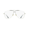 Victoria Beckham Gray Metal Glasses (Frames)