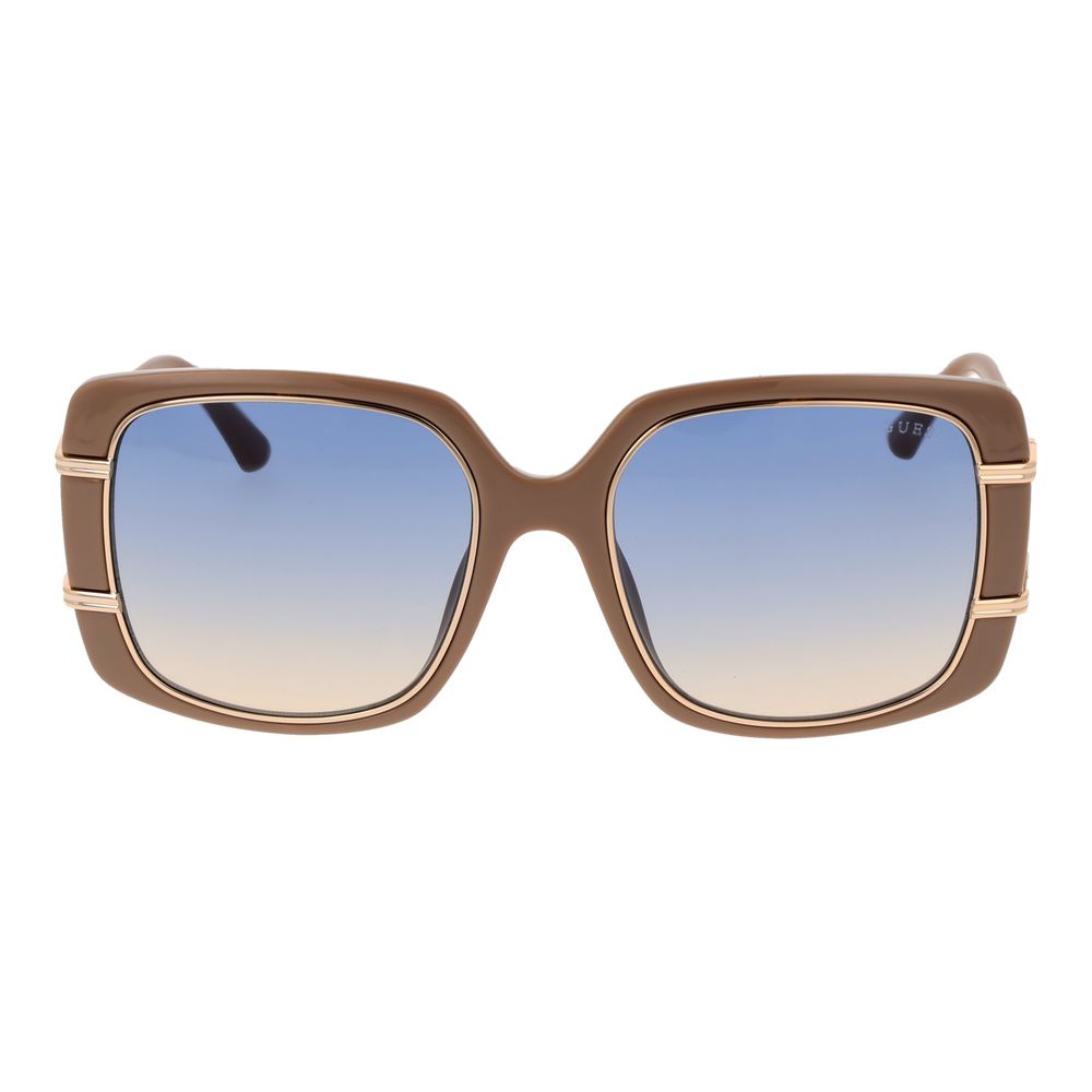 Guess Brown Metal & Plastic Sunglasses