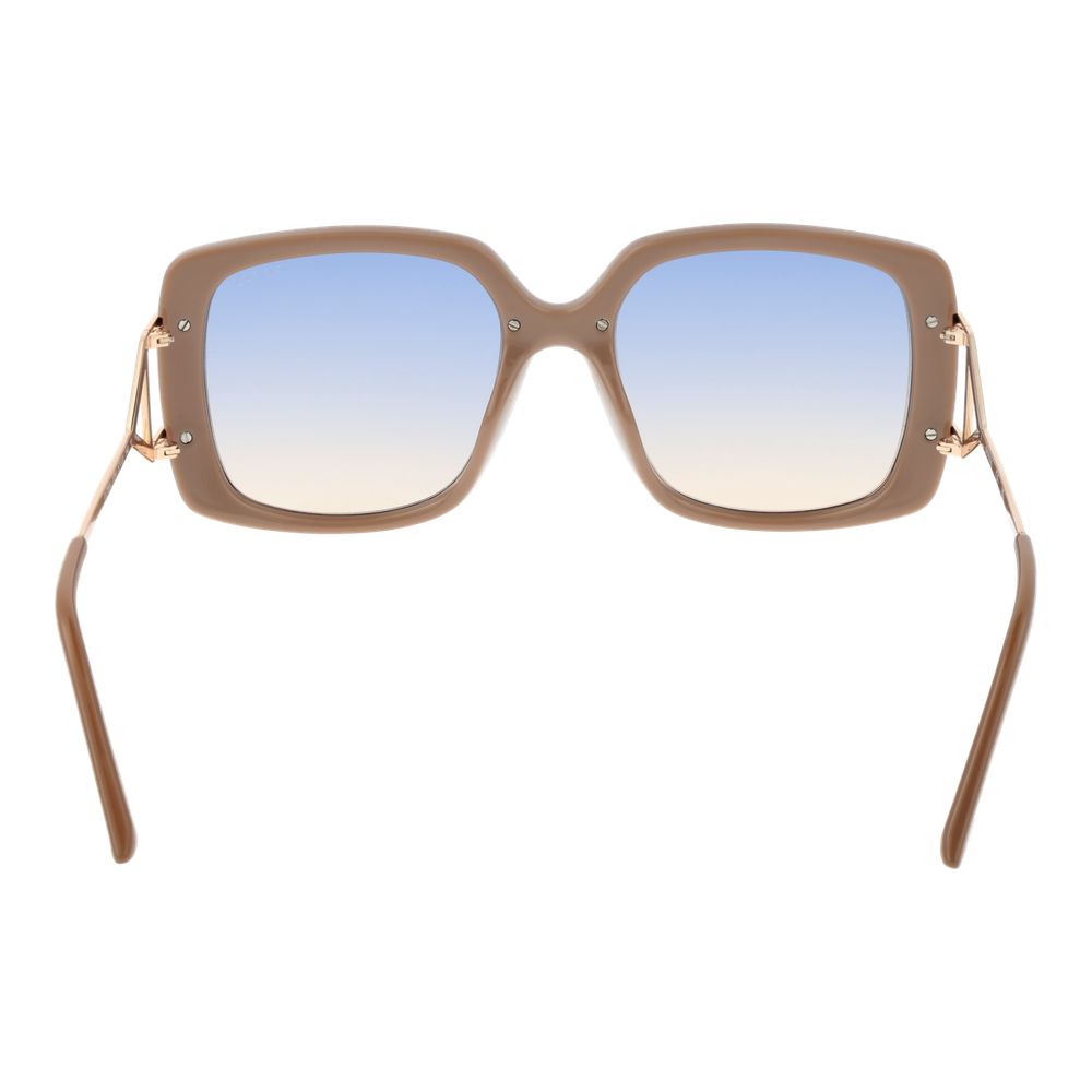 Guess Brown Metal & Plastic Sunglasses