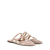 Valentino Garavani Beige Calfskin Ballet Flats