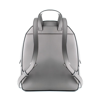 Michael Kors Gray Leather Backpack