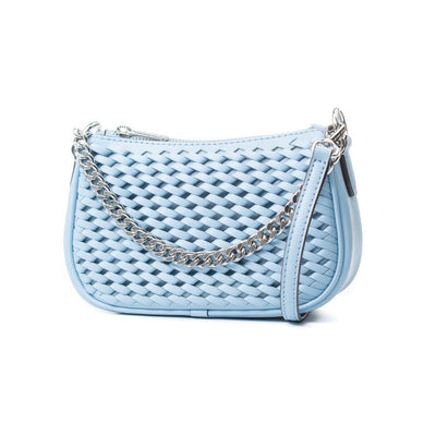 Michael Kors Blue Canvas Handbag