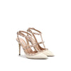 Valentino Garavani Bicolor Calfskin Platform Pumps
