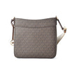 Michael Kors Brown Canvas Crossbody Bag