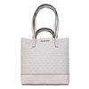 Michael Kors White Leather Tote Bag