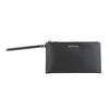 Michael Kors Black Leather Clutch Bag
