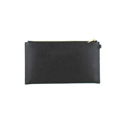 Michael Kors Black Leather Clutch Bag