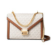 Michael Kors Beige Canvas Shoulder Bag
