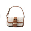 Michael Kors Beige Canvas Shoulder Bag