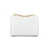 Michael Kors White Leather Shoulder Bag