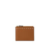 Valentino Garavani Brown Calfskin Cardholder