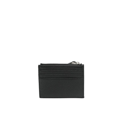 Valentino Garavani Black Calfskin Cardholder