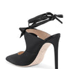 Dee Ocleppo Black Silk Or Polyester High Heel Pumps
